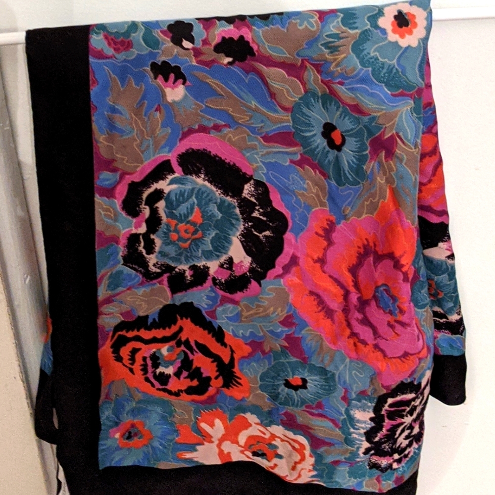 Floral scarf